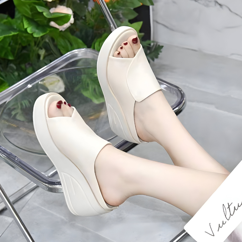 Cassandra Gentle Support Platform Sandals - Elena Harper