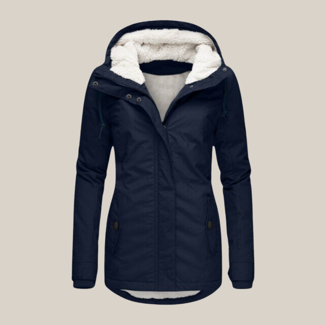 Camille - Elegant Fur-Lined Parka