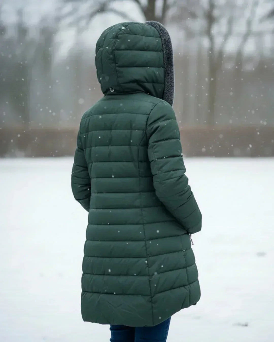 Sophie - Refined Down Jacket with Hood