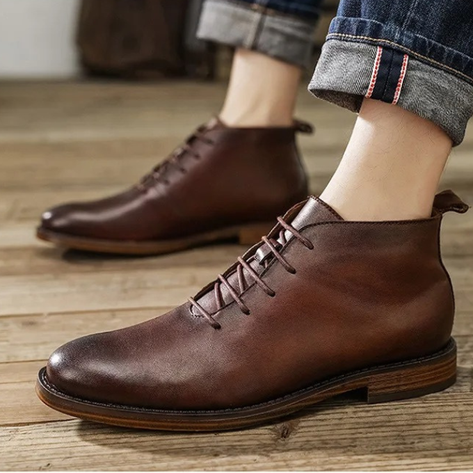 ELENA HARPER™  |  LEATHER BOOTS