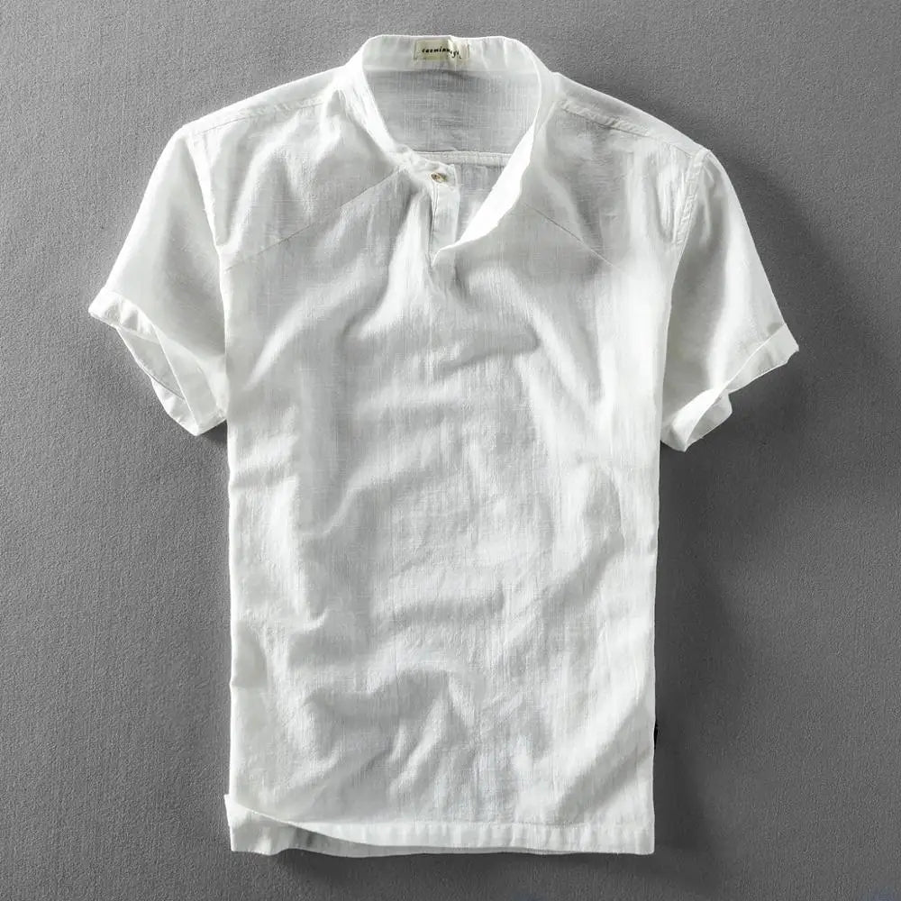 Summer Short-sleeved Shirt for Men - Elena Harper