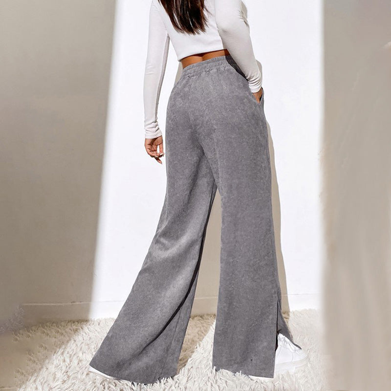 Casual Solid Color Pants