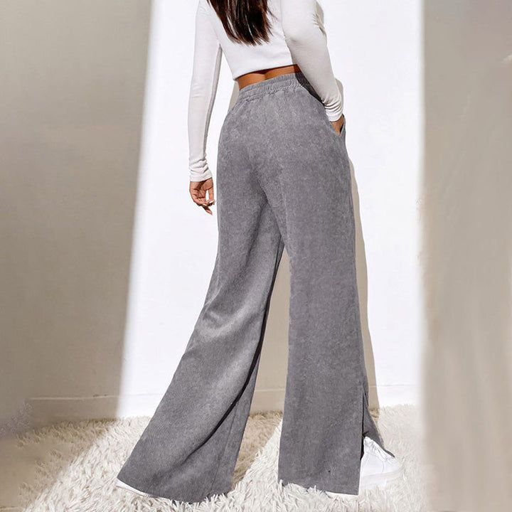Casual Solid Color Pants