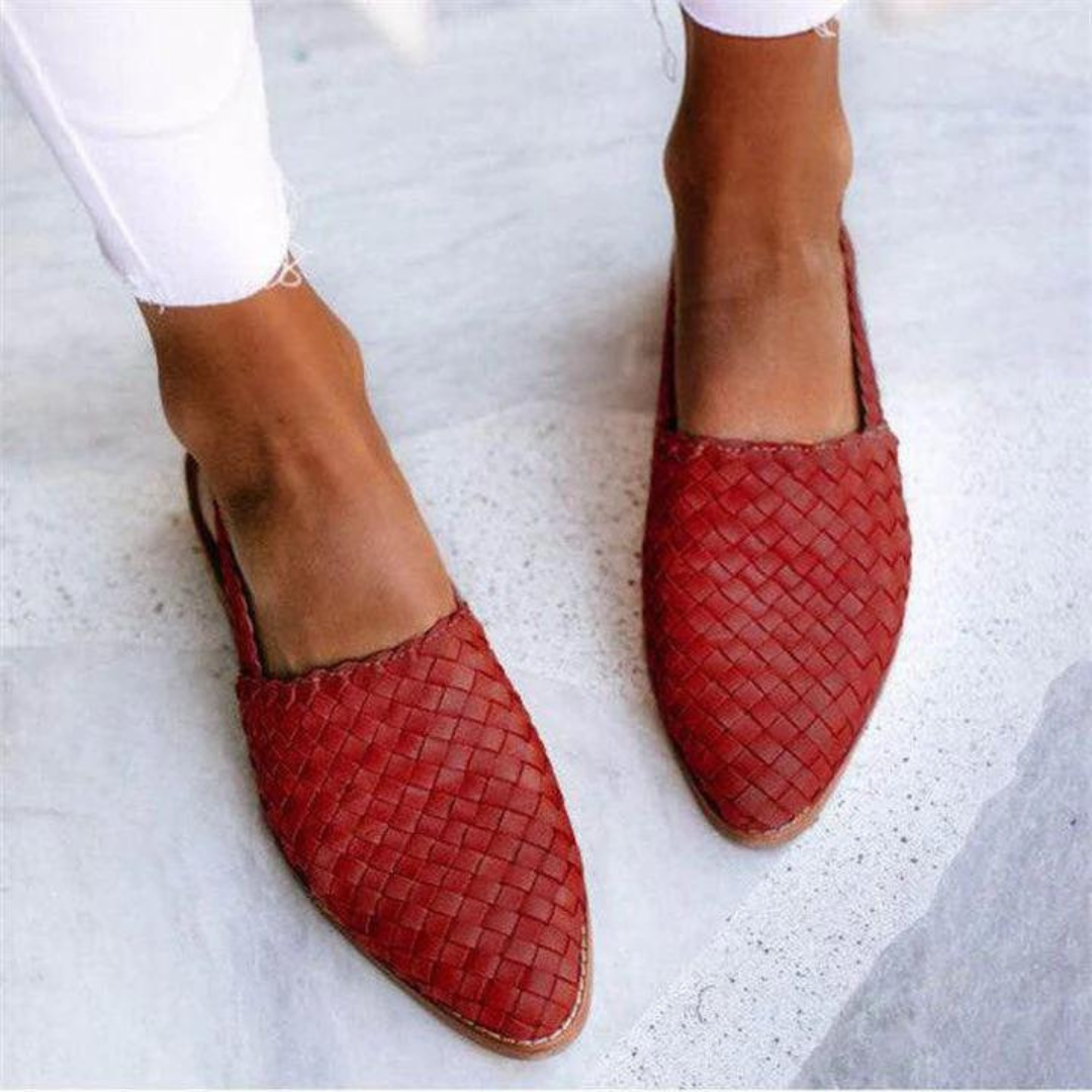 Lilian Elegant Handmade Sandals, view 3 - Elena Harper
