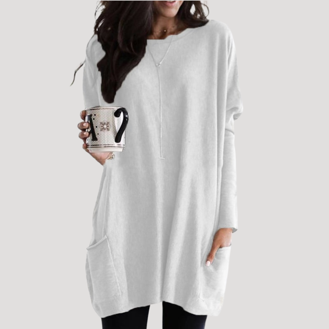 Casual Fit Long Sweater for Women