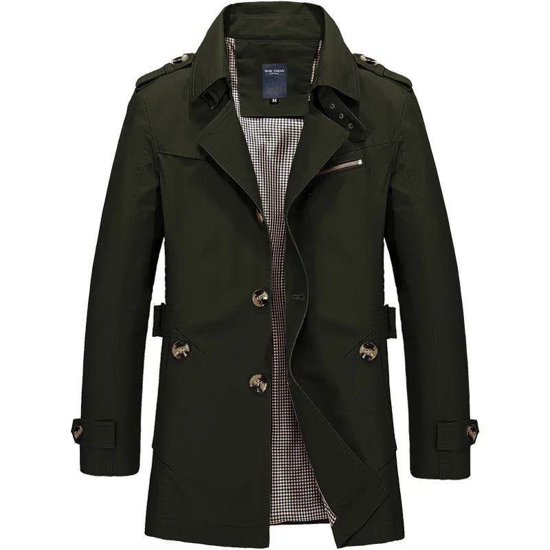 LAURENT MONACO | MODERN TRENCH COAT FOR MEN