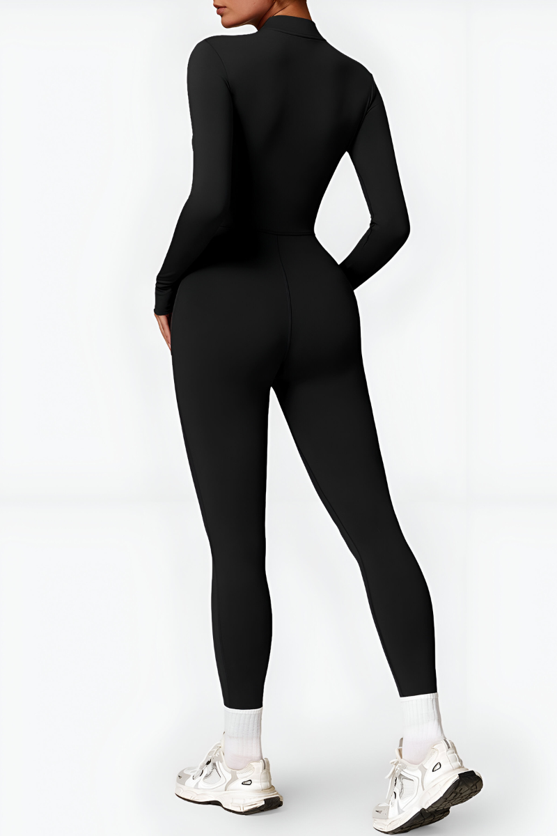 Selara™ | Thermal fleece jumpsuit with zipper