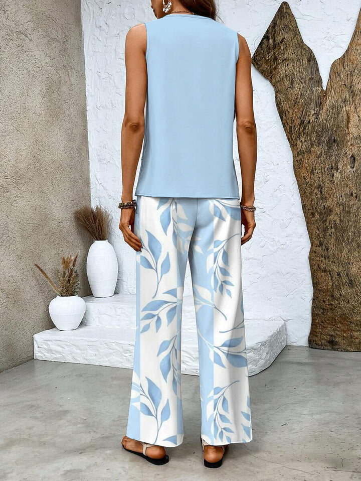 Elegant Casual 2-Piece Set for Women – Summer Trendy, Versatile, Stylish