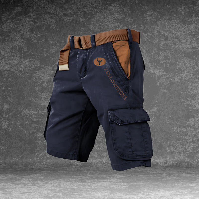 LAURENT MONACO | MEN'S UTILITY CARGO SHORTS