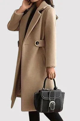 Coat with Belt - Elena Harper