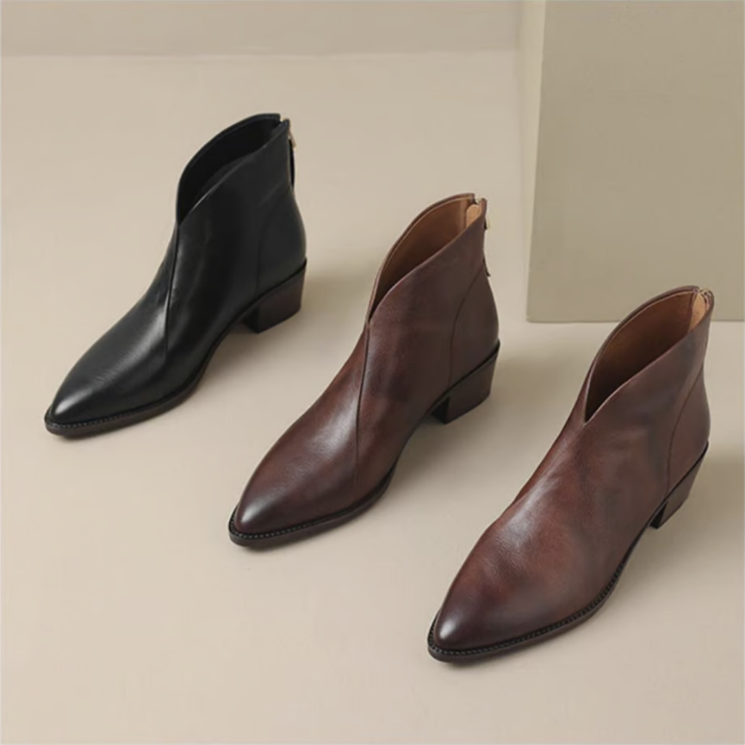 Embier Elegant Boots with Refined Design and Soft Comfort for Women - Elena Harper