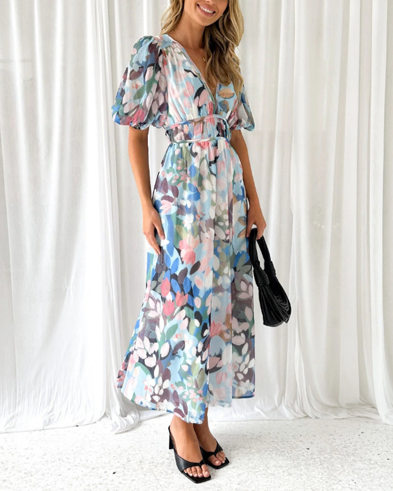 Wilka - Elegant Floral Dress