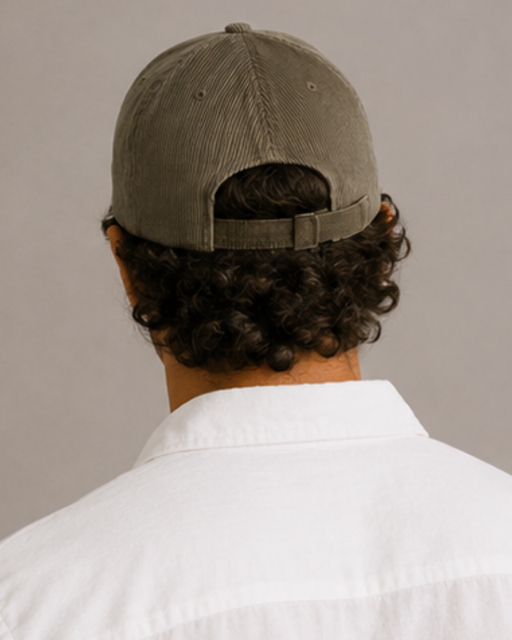 Classic Cord Cap, view 7 - Elena Harper