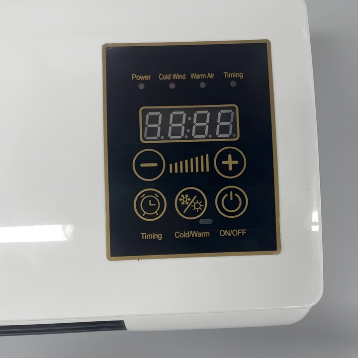 Draagbare ventilator voor bureau en slaapkamer, stil en energiezuinig