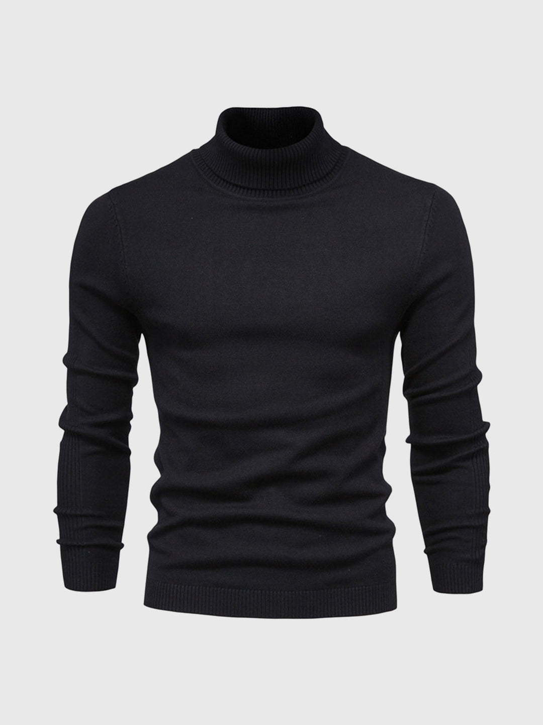 High Neck Polo Sweater