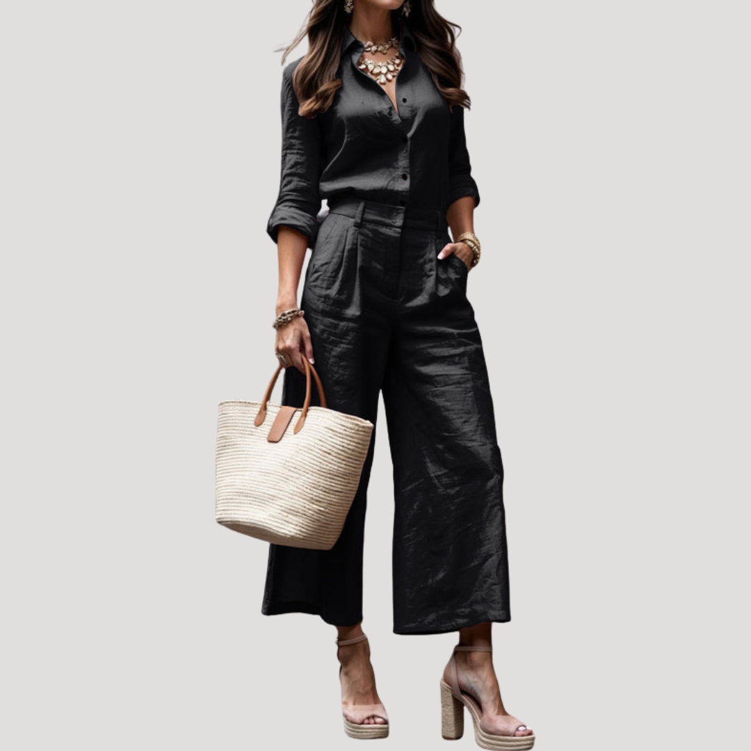 Summer Women's Chic Loose Fit Set