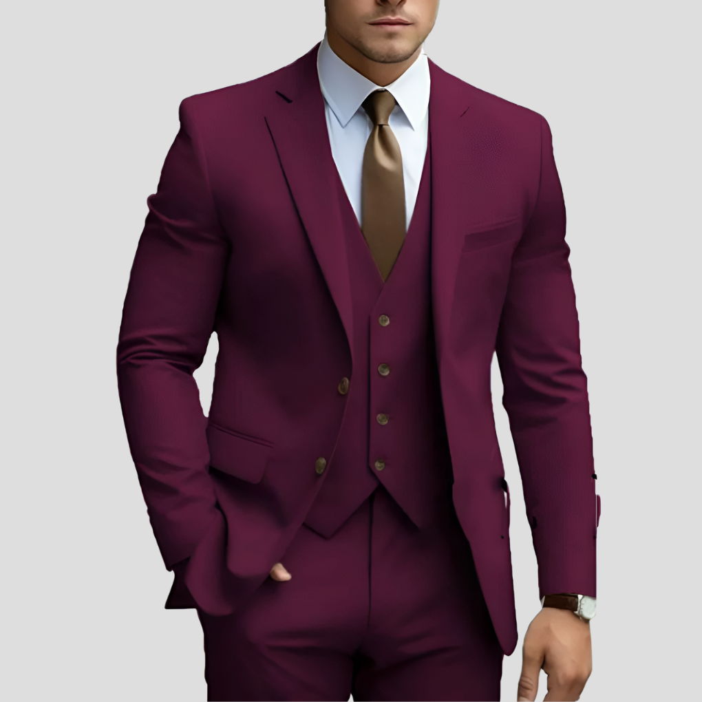 ELENA HARPER™  |  THREE-PIECE SUIT FOR MEN