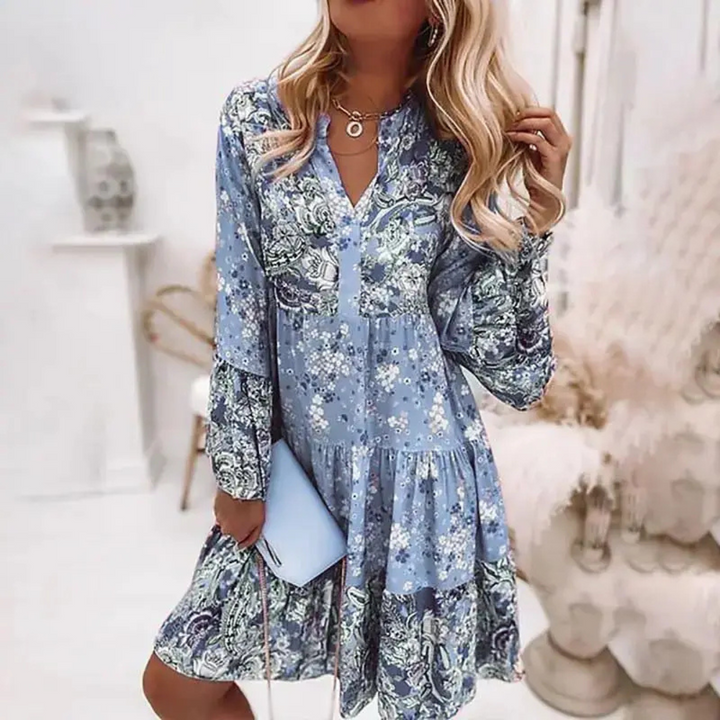 Alanise Comfortable and Flattering Dress - Elena Harper
