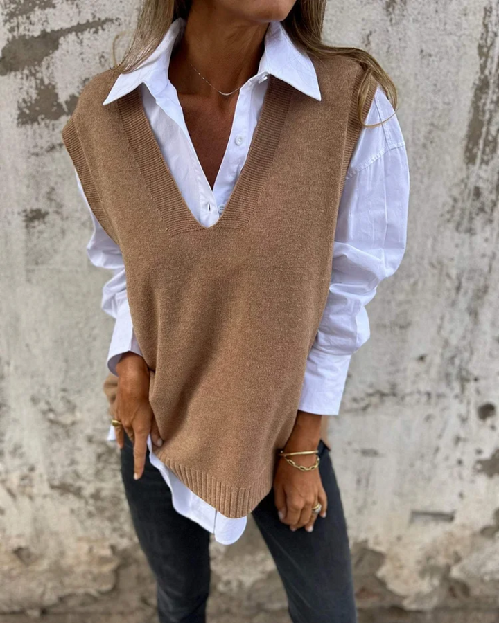 NUSA Premium Knit Vest - Elena Harper