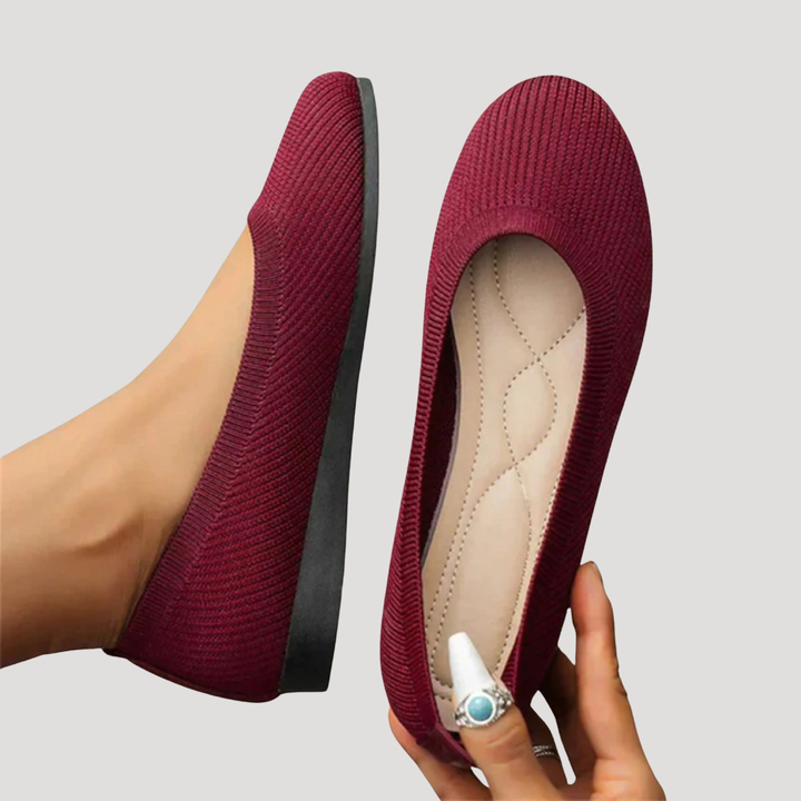 Breathable Mesh Ballet Flats for Women