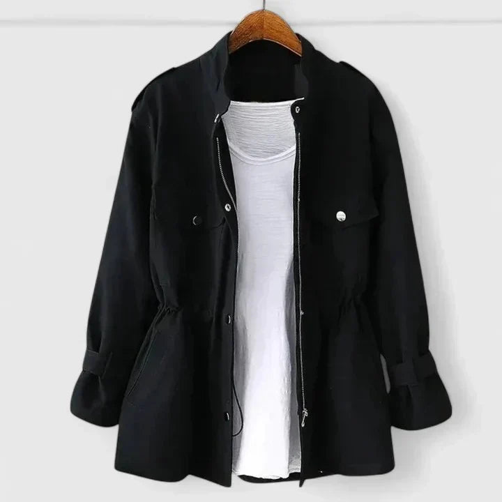 Alionora Elegant Summer Overcoat - Elena Harper