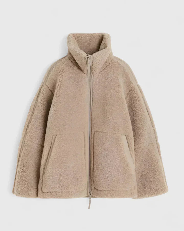 BROOKE – COZY SHERPA ZIP JACKET
