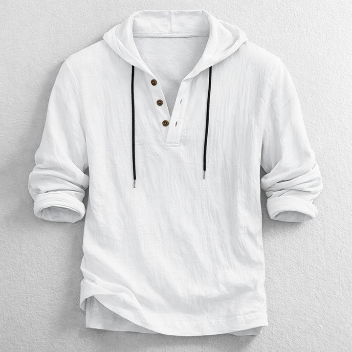 Classic Hooded Shirt for Men - Elena Harper