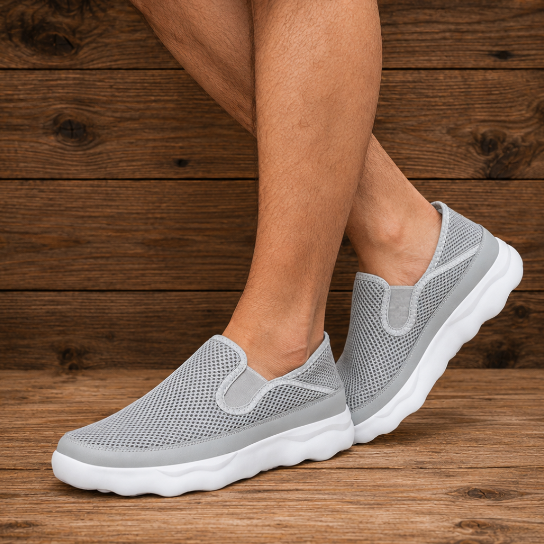 Breathable Walking Slip-Ons - Elena Harper