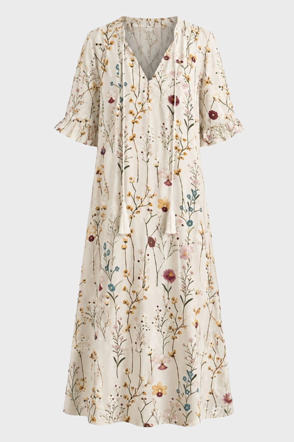 Ladies Boho Summer Dress | Vintage