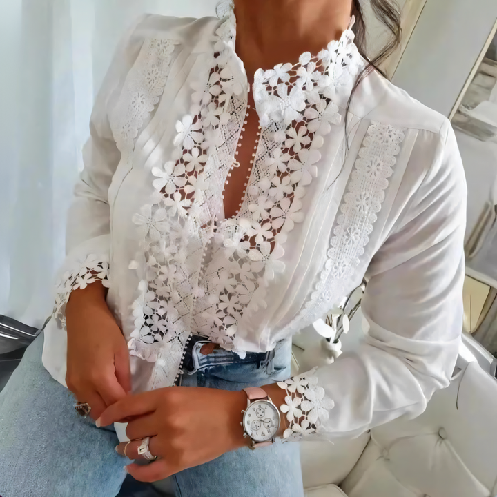 Sara Floral Blouse - Elena Harper