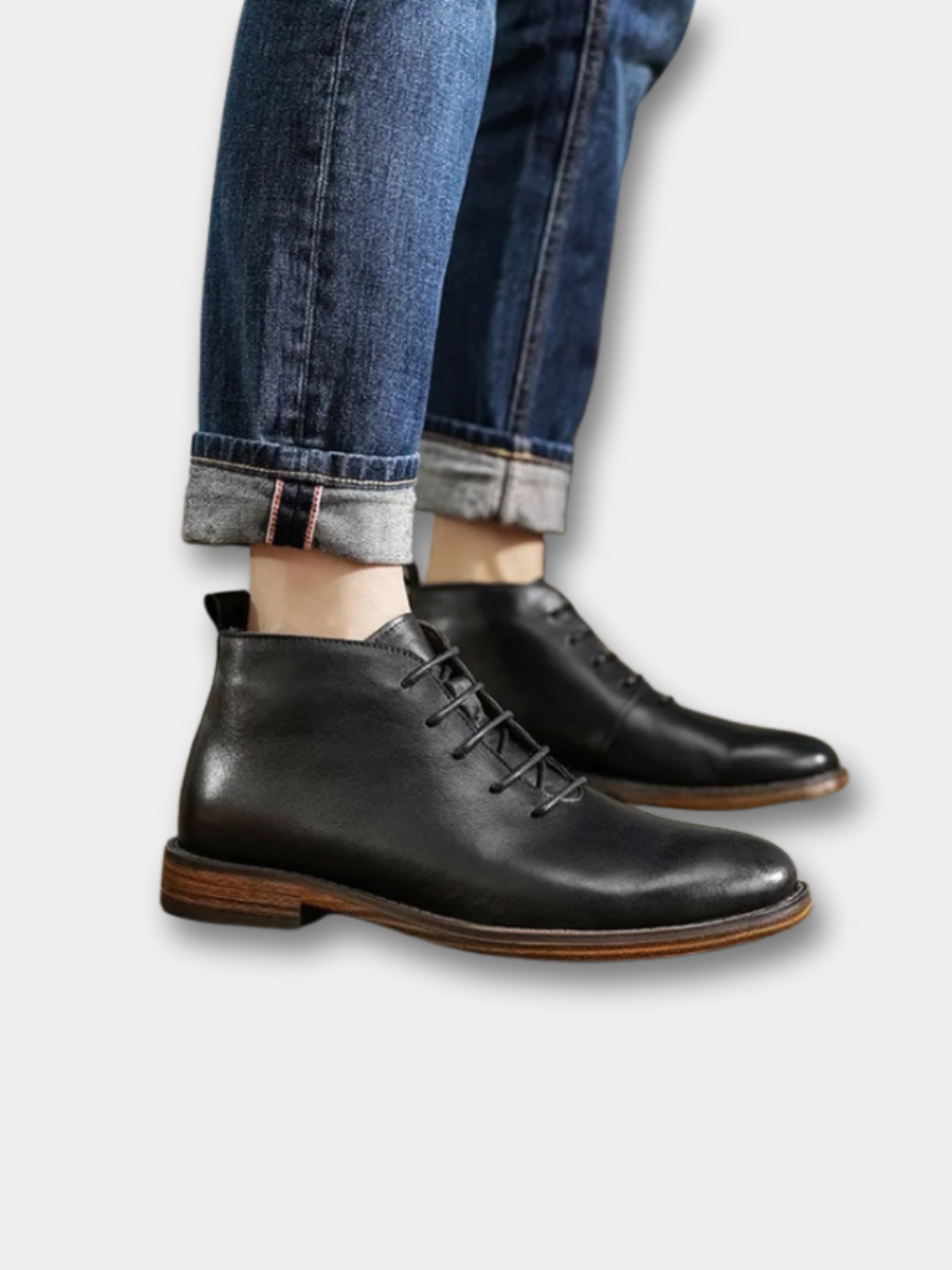 ELENA HARPER™  |  LEATHER BOOTS
