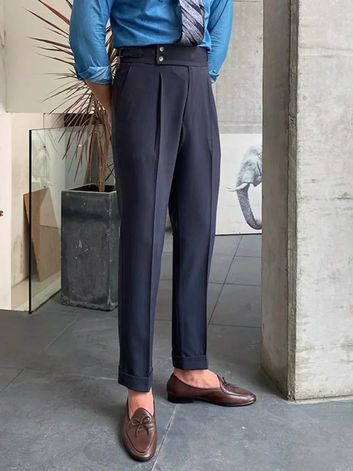 Moritz Vintage Tailored Pants, view 9 - Elena Harper