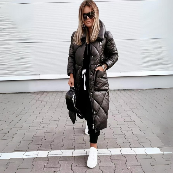 Amelia Elegant Quilted Jacket - Elena Harper
