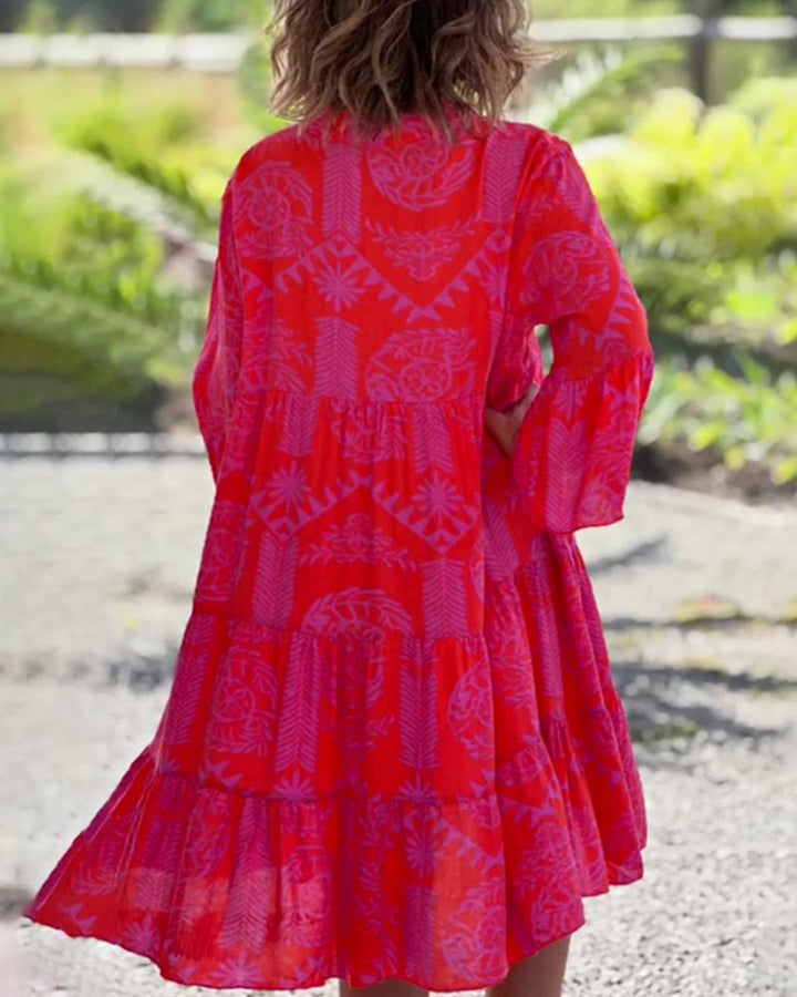 Joyce Elegant Boho Chic Dress - Elena Harper