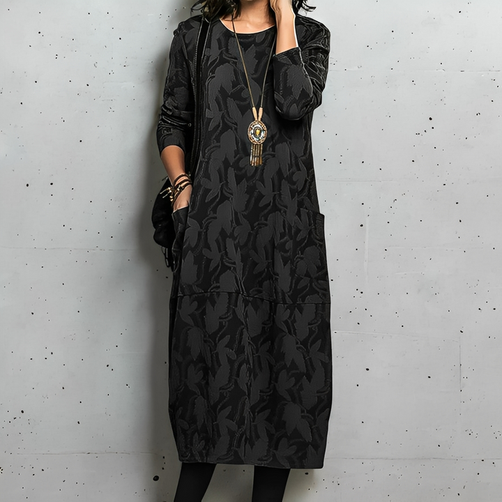 Abdelaine Elegant Winter Dress for Women - Elena Harper