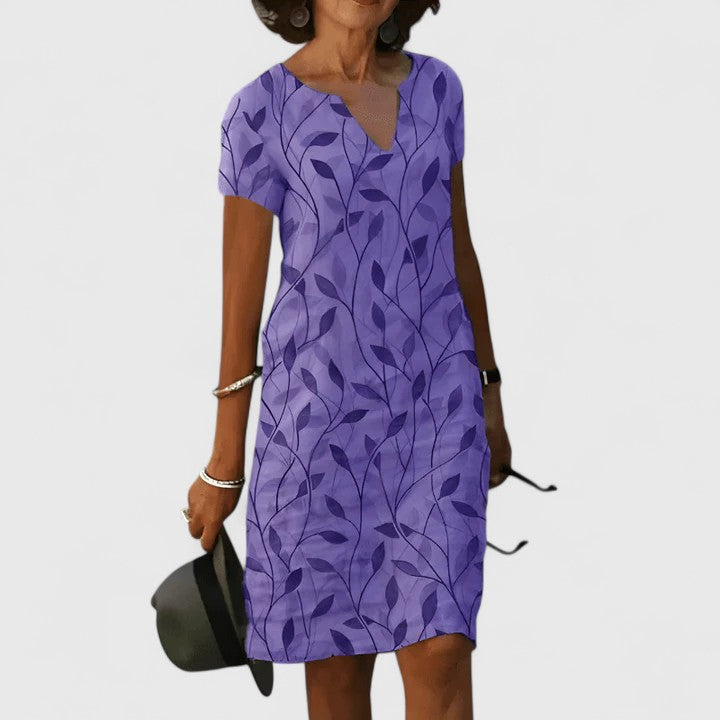 Calisse Elegant Summer Dress - Elena Harper