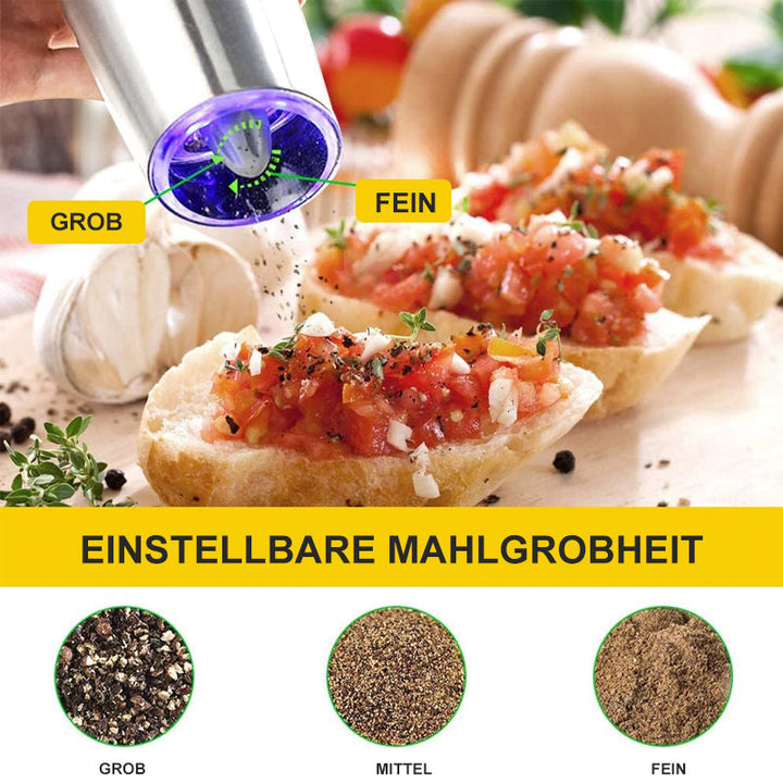 GraviGrind™ - Electric Salt and Pepper Mill