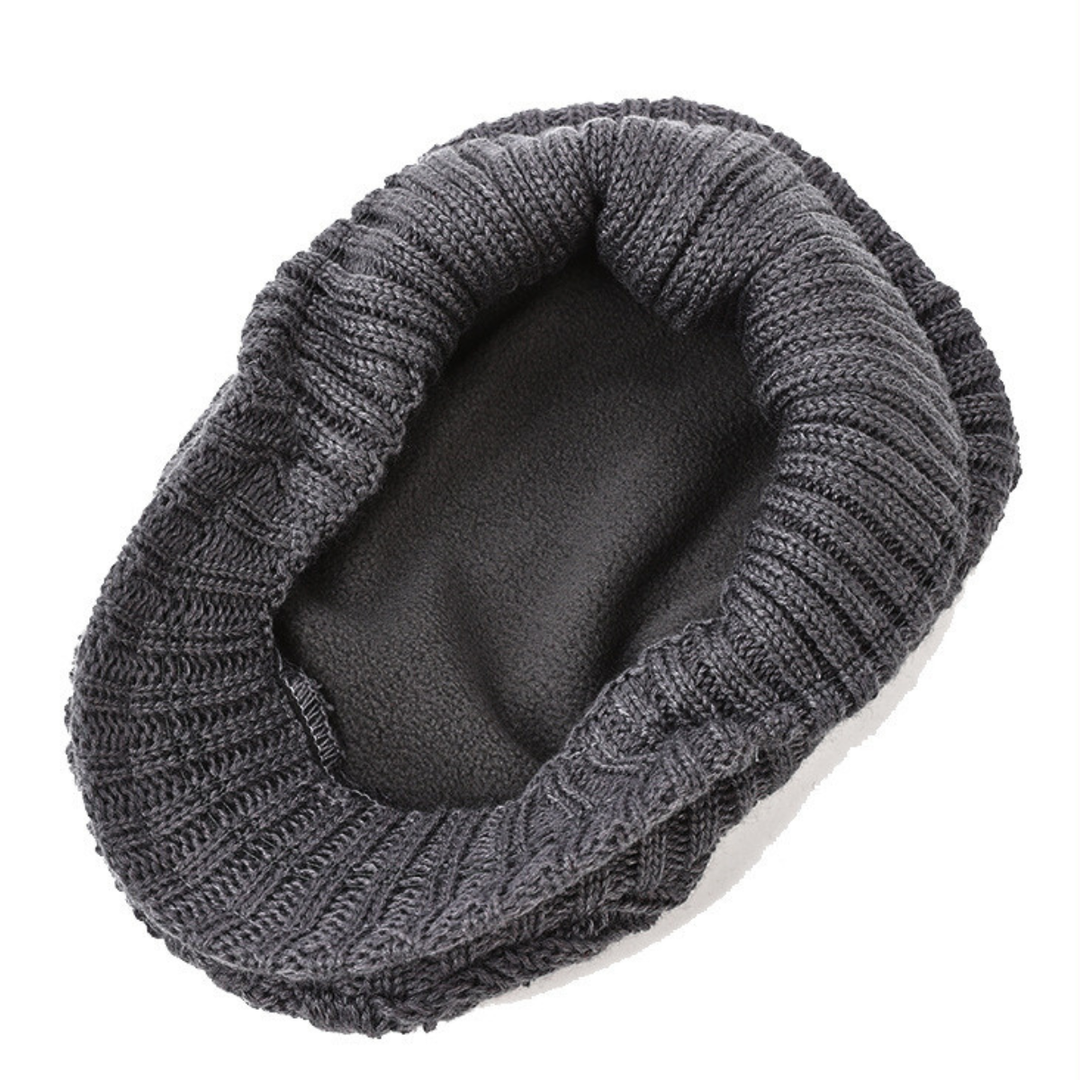 Unisex Textured Classic Flat Cap