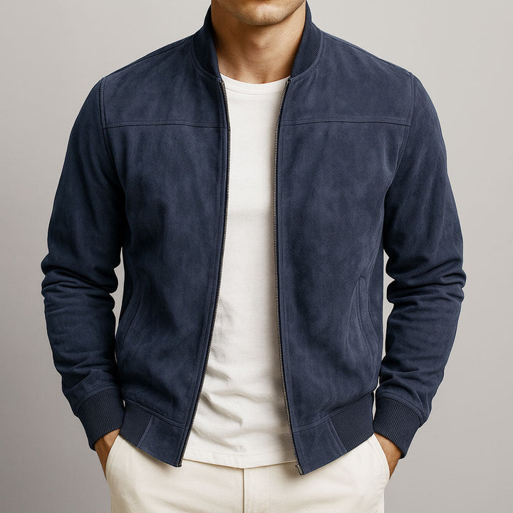 Adrian Modern Style Bomber Jacket - Elena Harper
