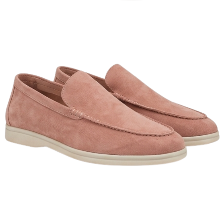 Classic Suede Loafers for Men - Elena Harper