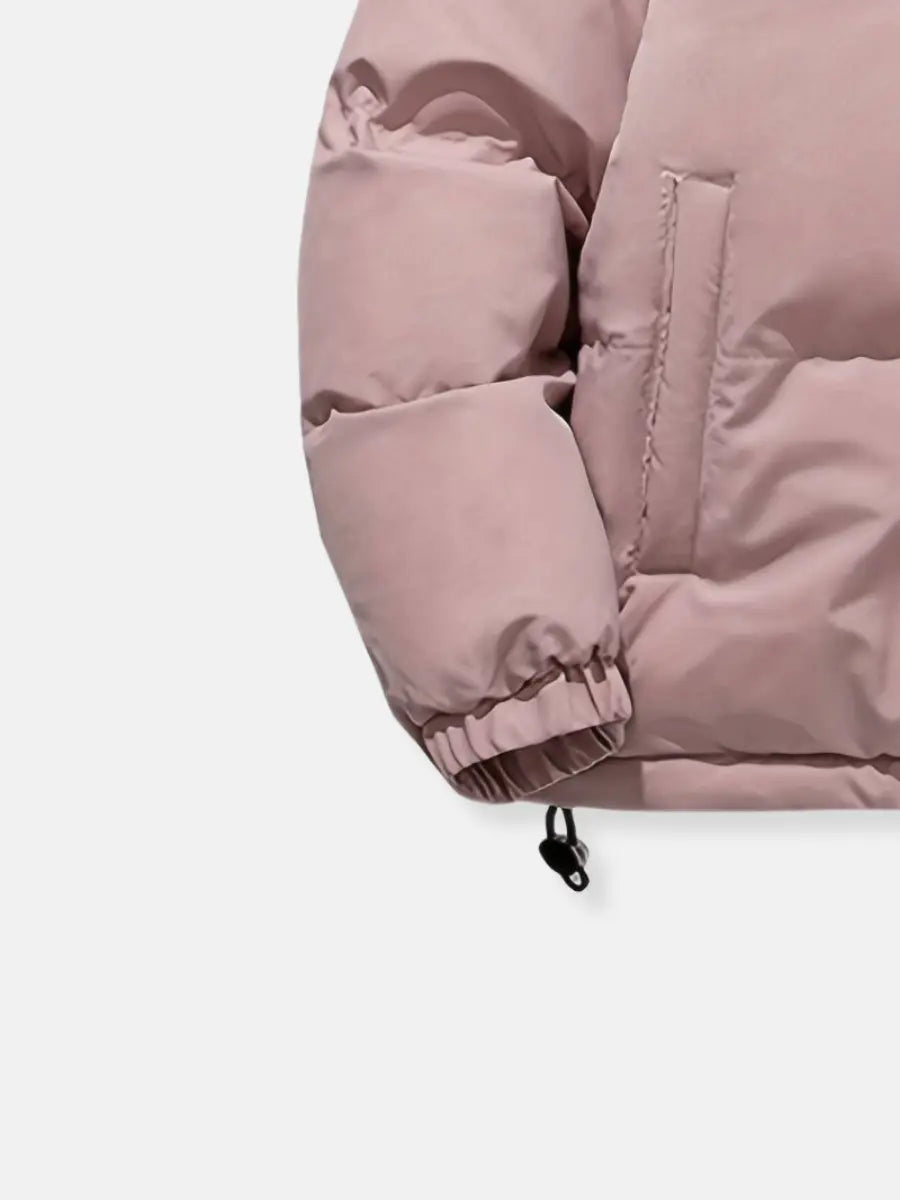 Women's Luxury Winter Puffer Jacket with Plush Hood
