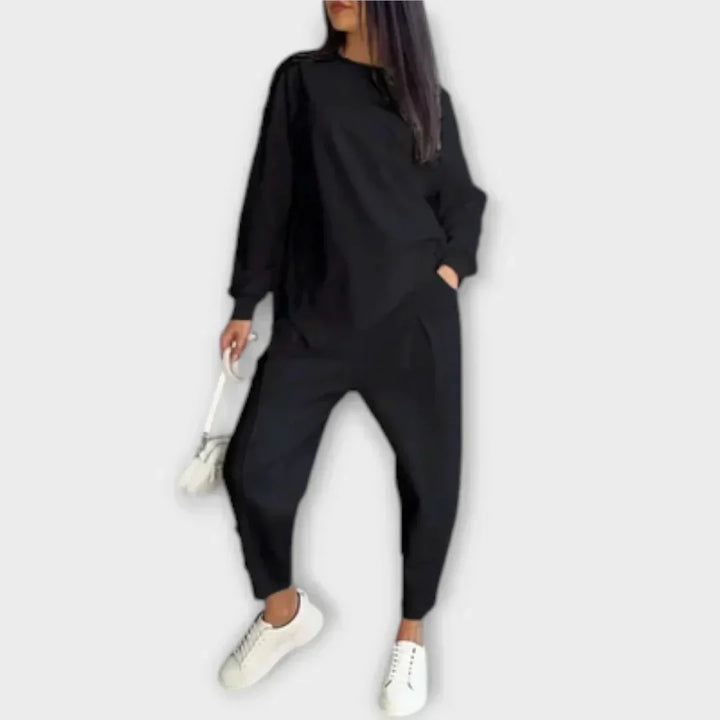 Hannah Two-Piece Casual Set, view 3 - Elena Harper