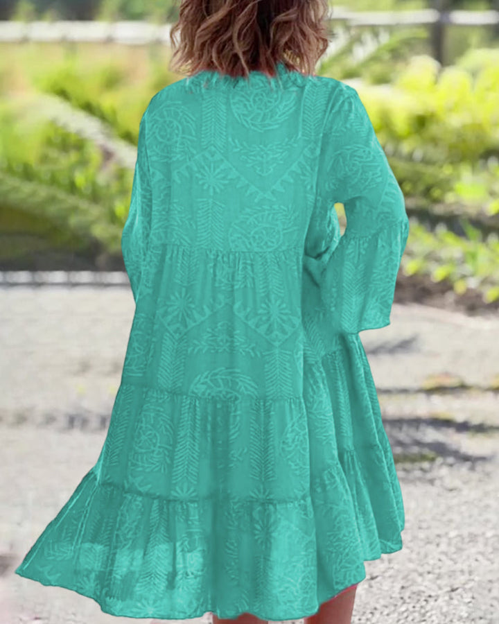 Joyce Elegant Boho Chic Dress - Elena Harper