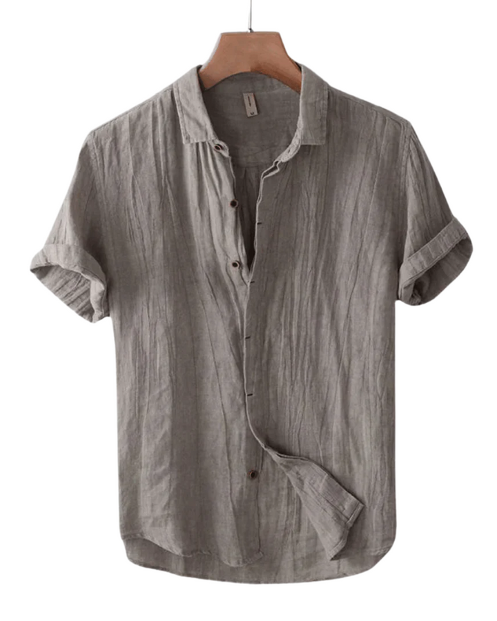 Ferdinan Linen Shirt, view 3 - Elena Harper