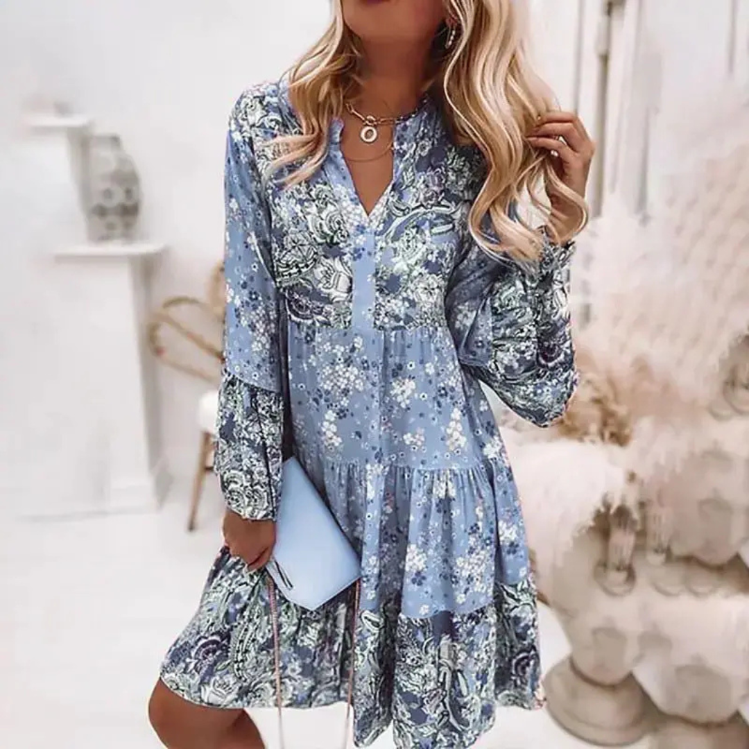 Alanise Flattering Comfort Dress - Elena Harper