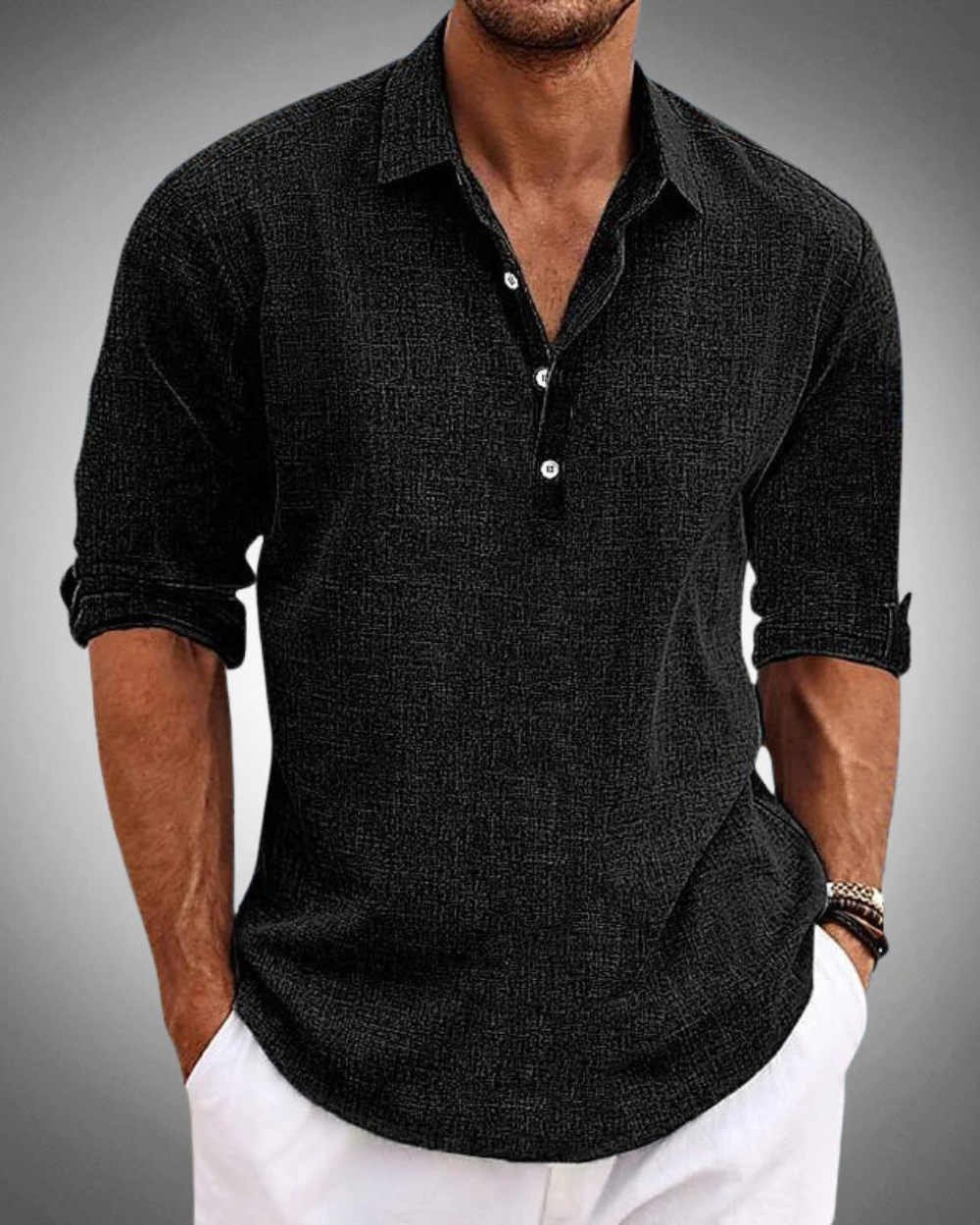 ELENA HARPER™  |  CLASSIC COTTON SHIRT FOR MEN
