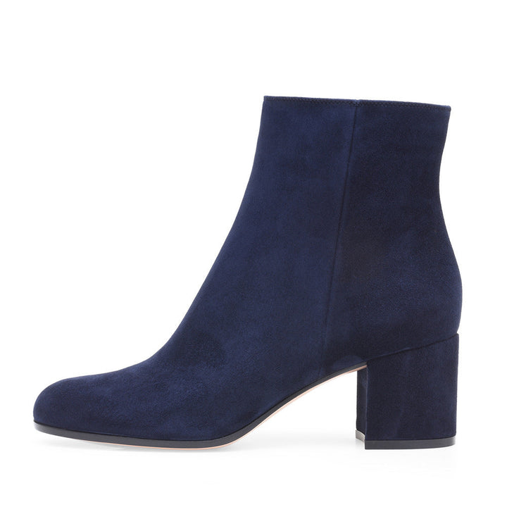 Women’s Chunky Heel Round-Toe Mid-Heel Boots Varelle, view 6 - Elena Harper