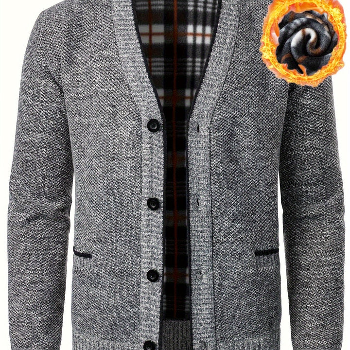 ELENA HARPER™  |  ZIP-UP CARDIGAN FOR MEN