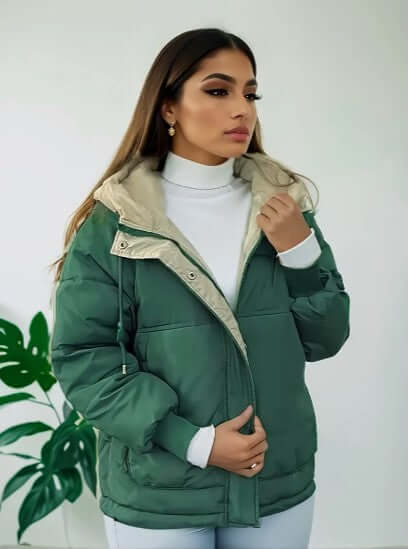 Women's Fleece Hooded Jacket
