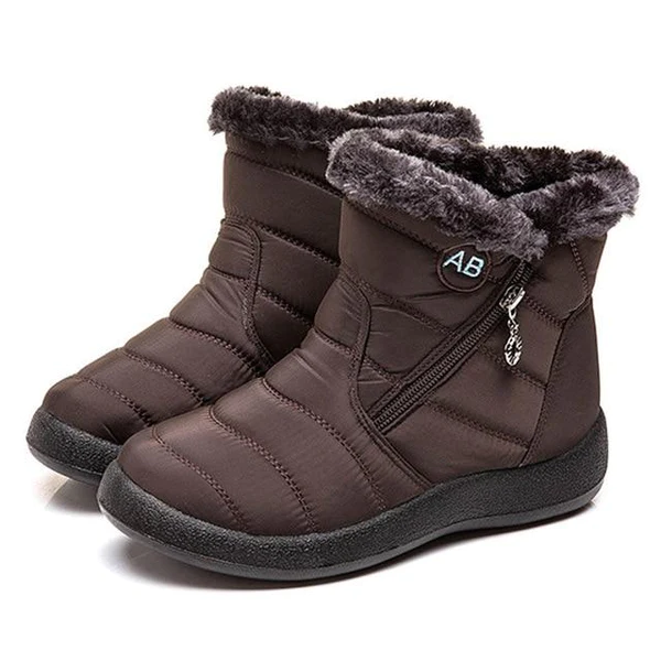 Ginia Warm Waterproof Ankle Boots, view 4 - Elena Harper